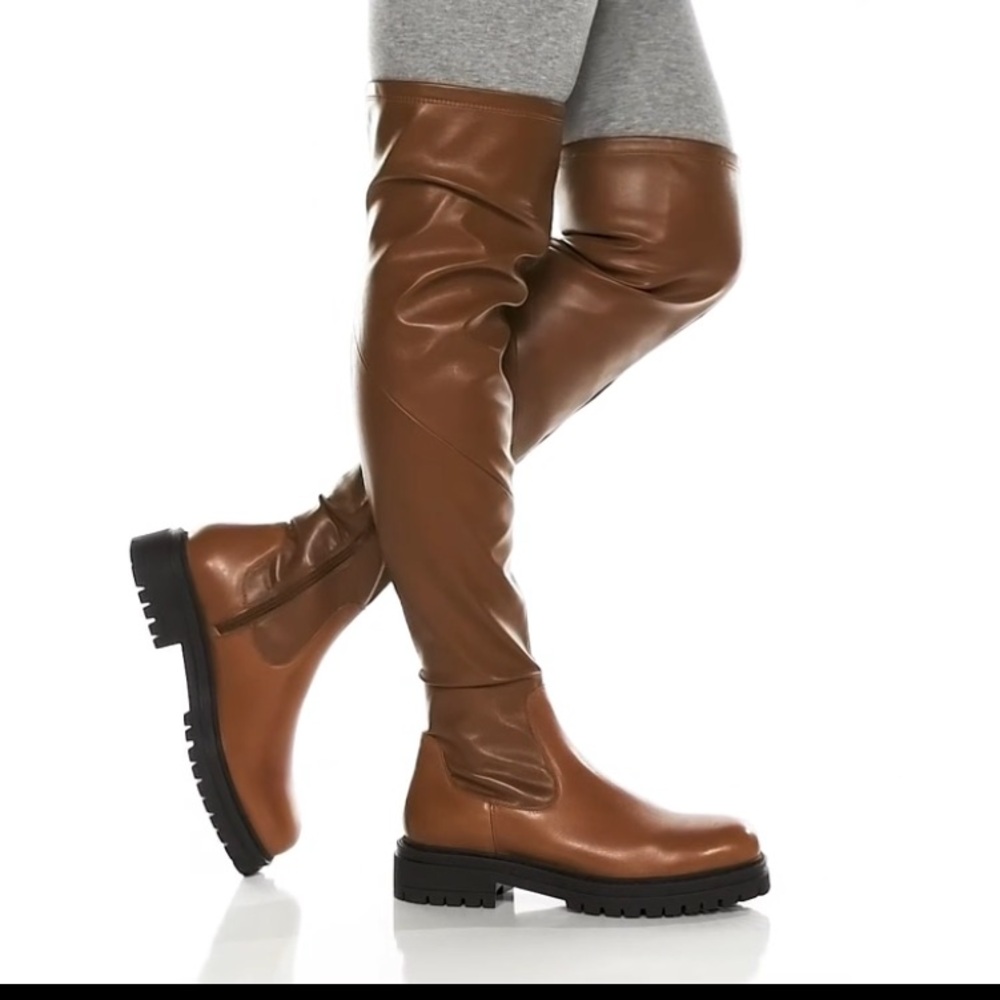 🌺 The Charles by Charles David 🌺 Erratic boots women leather boot size 9M Tan